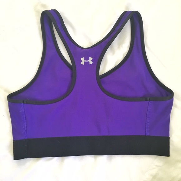Under Armour Sports Bra in Purple - Picture 2 of 3